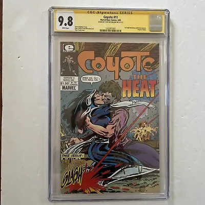 Buy Coyote 11 CGC 9.8 SIGNATURE SERIES Signed By Todd McFarlane 1ST PRINTED WORK • 944.78£