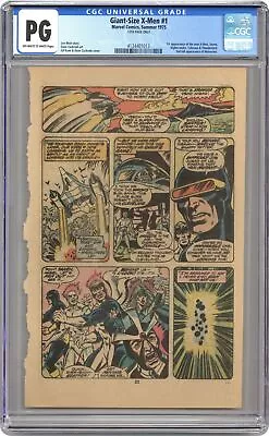 Buy Giant Size X-Men (1975) 1 CGC PG 12th Page Only 4134401013 1st Nightcrawler • 166.03£
