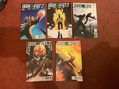 Buy Iron Fist #1-5 2017 - Complete Story Arc - By Brisson & Perkins - Excellent Con • 4.99£