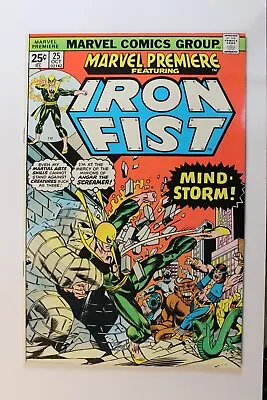 Buy Marvel Premiere #25 Featuring Iron Fist Vs. The Minions Of ANGAR The Screamer! • 55.17£