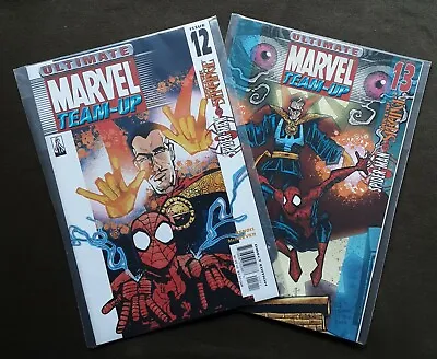 Buy Ultimate Marvel Team-Up 12 & 13 - Spider-man & Doctor Strange - Bendis, McKeever • 4£