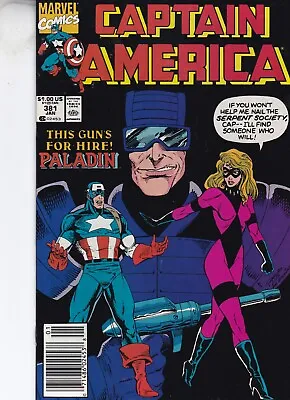 Buy Marvel Comics Captain America Vol. 1 #381 Jan 1991 Fast P&p Same Day Dispatch • 4.99£
