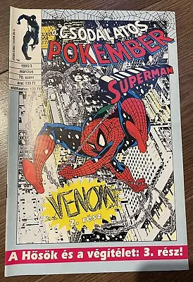 Buy Pokember Amazing Spiderman Hungarian Edition Feat Venom #70 March 1995 • 59.99£