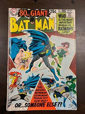 Buy BATMAN Comics #208  1969 VG • 23.74£