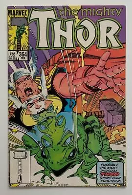 Buy Thor #364. 1st App Throg Frog Thor (Marvel 1986) FN- Condition Copper Age Issue • 29.25£