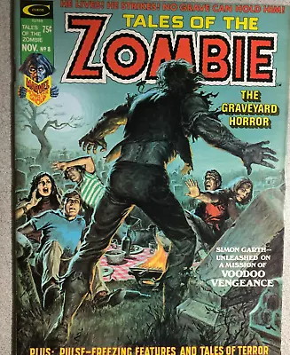 Buy TALES OF THE ZOMBIE #8 (1974) Marvel Comics B&W Horror Magazine FINE- • 23.78£