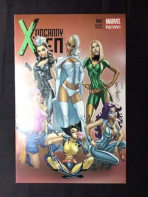 Buy Uncanny X-Men #8 J Scott Campbell Variant (2014) • 30£