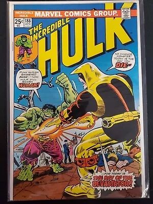 Buy The Incredible Hulk #186 Marvel 1975 VF- Comics Book • 11.87£