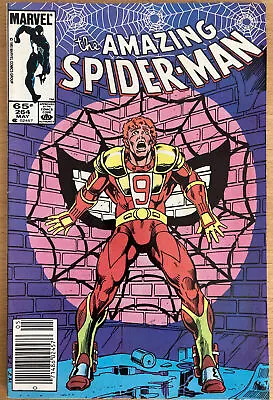 Buy The Amazing Spider-man #264 VF May 1985 NEWSSTAND Ist Appearance Of Red 9 • 9.99£