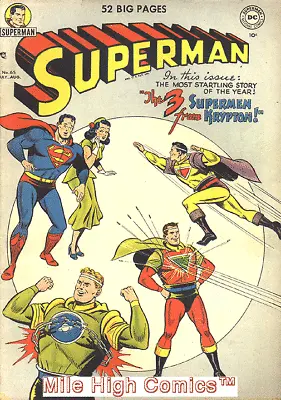 Buy SUPERMAN  (1939 Series)  (DC) #65 Very Good Comics Book • 403.78£