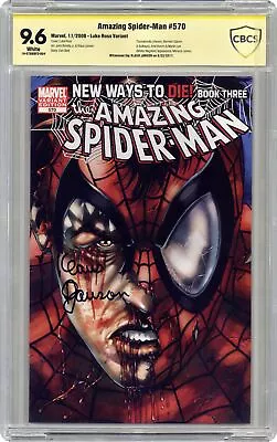 Buy Amazing Spider-Man #570B Ross Variant 1st Printing CBCS 9.6 SS Klaus Janson 2008 • 80.31£