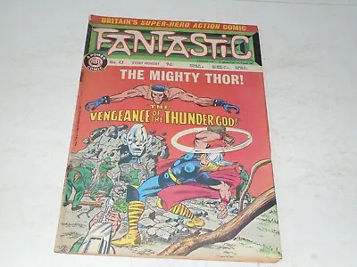 Buy FANTASTIC Comic - No 43 - Date 09/12/1967 - UK Power Comic .. (UK Marvel Comic) • 17.49£