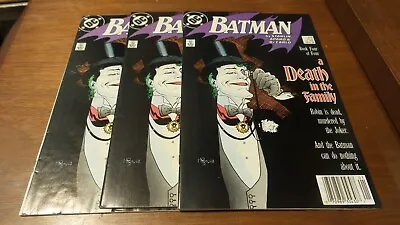 Buy Batman #429 (1988) Death In The Family Part 4 Newsstand Lot Of 3 • 13.31£