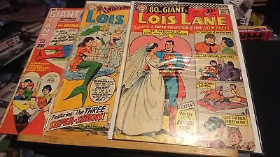 Buy LOIS LANE #68, 97, 113 DC COMICS SUPERMAN'S Girlfriend Comics Lot Bundle 1966  • 14.95£