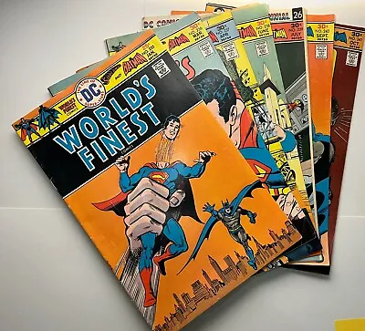 Buy World's Finest #s 235 236 237 238 239 240 241 DC Comics 1976 • 22.38£