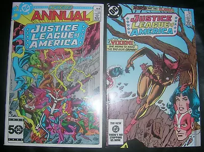 Buy Justice League Of America Comics.#'s 234 & ANNUAL #3.1985.VF+. • 7.99£