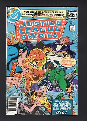 Buy Justice League Of America #163 Vol. 1 1st App. Of Sindella DC Comics '79 FN/VF • 4.80£