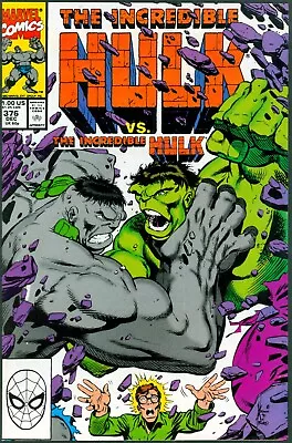 Buy Incredible Hulk 376 VF/NM 9.0 Marvel 1990 • 13.55£