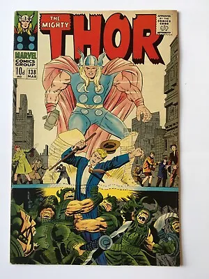 Buy The Mighty Thor #138 VFN (8.0) MARVEL ( Vol 1 1967) Kirby • 46£