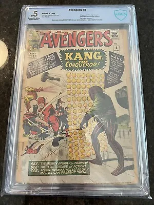 Buy Avengers #8 CBCS 0.5 1st App Kang Major Key (1964) • 134.09£