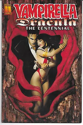 Buy VAMPIRELLA/DRACULA: The Centenial -Variant Cover 'A' JOHN BOLTON ~ Harris Comics • 9.50£