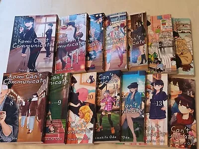 Buy Komi Cant Communicate Manga Volumes 1-14 By Tomohito Oda- Like New Condition  • 95£