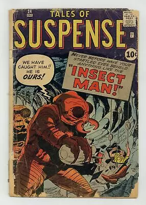 Buy Tales Of Suspense #24 FR/GD 1.5 1961 • 74.80£