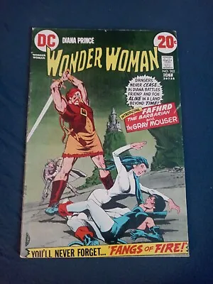 Buy Wonder Woman #202 (DC, 1972)  1st Appearance Fafhrd & Gray Mouser. FN 6.0 • 17.38£