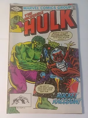 Buy Incredible Hulk #271 VF+ 1st Rocket Racoon Marvel Comics C300 • 138.36£