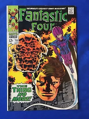 Buy Fantastic Four #78 FN/VFN (7.0) MARVEL ( Vol 1 1968) • 39£