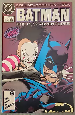 Buy Batman #412 1990 Key Issue 1st App Of The Mime Gorgeous Cover Fire! *CCC* • 7.90£