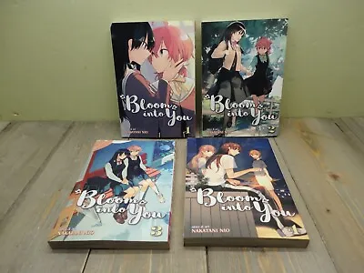 Buy Bloom Into You Manga Volumes 1 2 3 4 Lot English Seven Seas Nio Nakatani Shonen • 53.55£