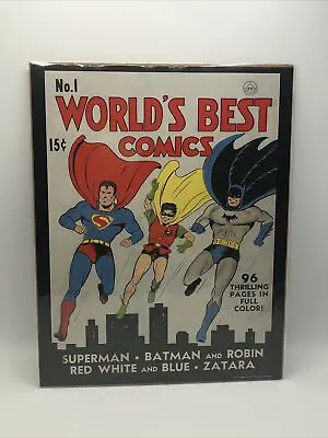 Buy World's Best Comics Superman Robin Batman Poster Print No. 1 • 13.30£