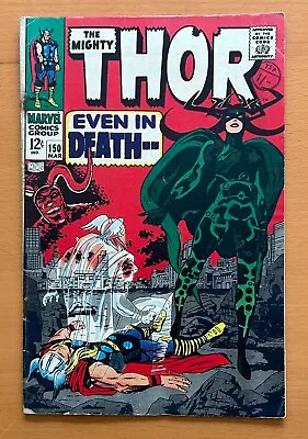 Buy Thor #150 Silver Age Comic (Marvel 1968) • 33.75£