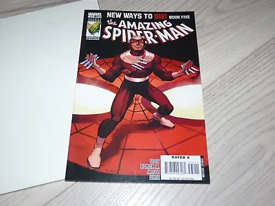 Buy New Marvel Comic.new Ways To Die.amazing Spider-man.book 5 #572.rated A.vintage. • 9.99£