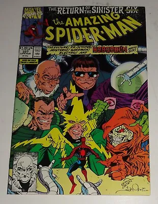 Buy Amazing Spider-man #337 Erik Larsen Hobgoblin Nm 9.4 1990 • 23.91£