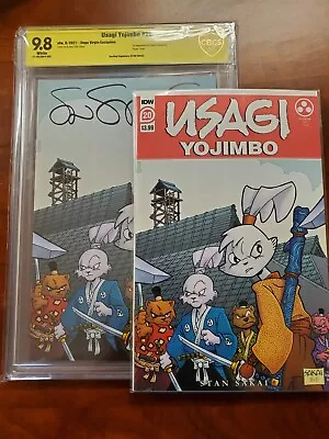 Buy  Usagi Yojimbo # 20 Virgin Yukichi Yamamoto CBCS ( Like CGC ) 9.8 SS Stan Sakai • 119.93£