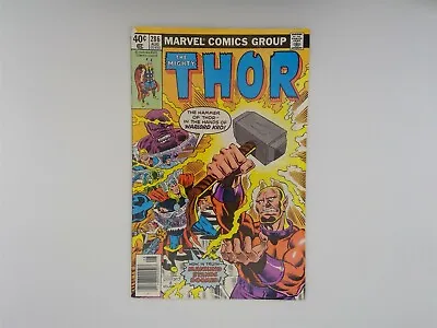 Buy The Mighty Thor #286 Marvel Comics 1979 VG- 1st Metabo • 2.41£