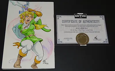 Buy Fcbd The Legend Of Zelda #1 Custom Sketch Variant (2020 Viz) Original Sketch Art • 79.44£