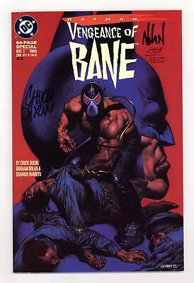 Buy Batman Vengeance Of Bane #1 DF Signed Variant Reprint VF- 7.5 1993 1st App. Bane • 87.63£