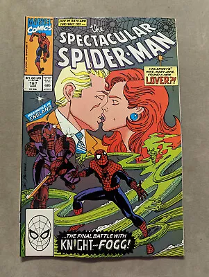 Buy Spectacular Spiderman #167, Marvel Comics, 1990, FREE UK POSTAGE • 6.49£