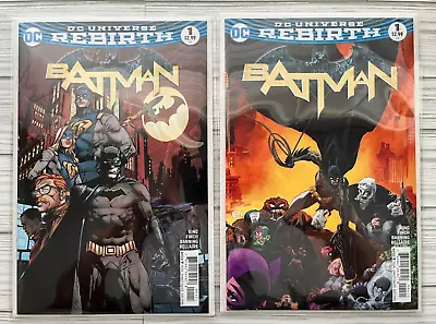 Buy Batman Rebirth #1 - Tom King- Regular + Variant Covers NM/NM+ • 8£