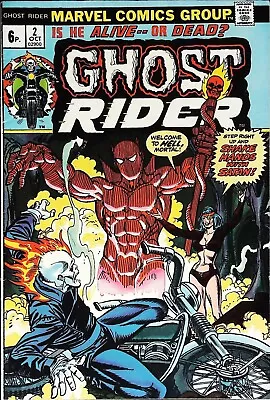 Buy Ghost Rider #2 Bronze Age Marvel Comics 1st Appearance Son Of Satan VF- • 60£
