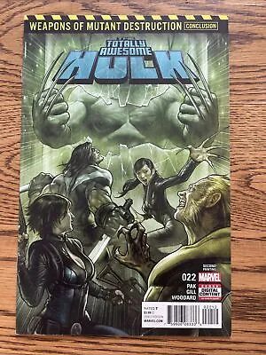 Buy Totally Awesome Hulk #22 (Marvel 2017) 1st Appearance Of Weapon H! 2nd Print • 10.37£