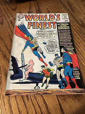 Buy Worlds Finest #142 Batman Superman DC Comics 1st Print Silver Age 1964 • 7.92£