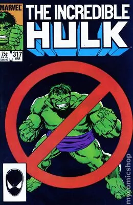 Buy Incredible Hulk #317 VF 1986 Stock Image • 7.43£
