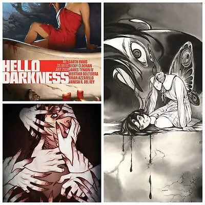 Buy Hello Darkness #1 Set Of 3 Rivera Peach Momoko Frison PRESALE 7/24 Boom Studios  • 10.71£