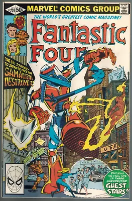 Buy Fantastic Four 226 Vs The Samurai Destroyer!  Fine  1981 Marvel Comic • 4.78£