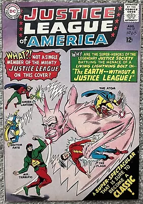 Buy Justice League Of America Comic #37 (dc,1965) 1st Silver Age Mr. Terrific ~ • 39.58£