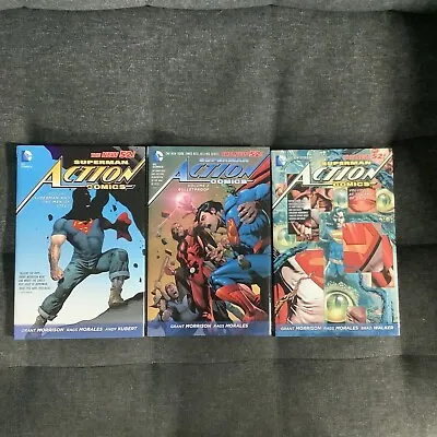 Buy Superman Action Comics HC Vol. 1-3 - Grant Morrison • 34£
